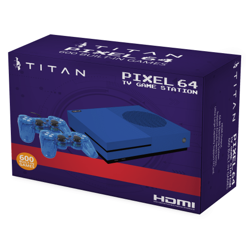 Titan - Pixel 64 Retro Console - 600 in 1 :: TriggerCraft